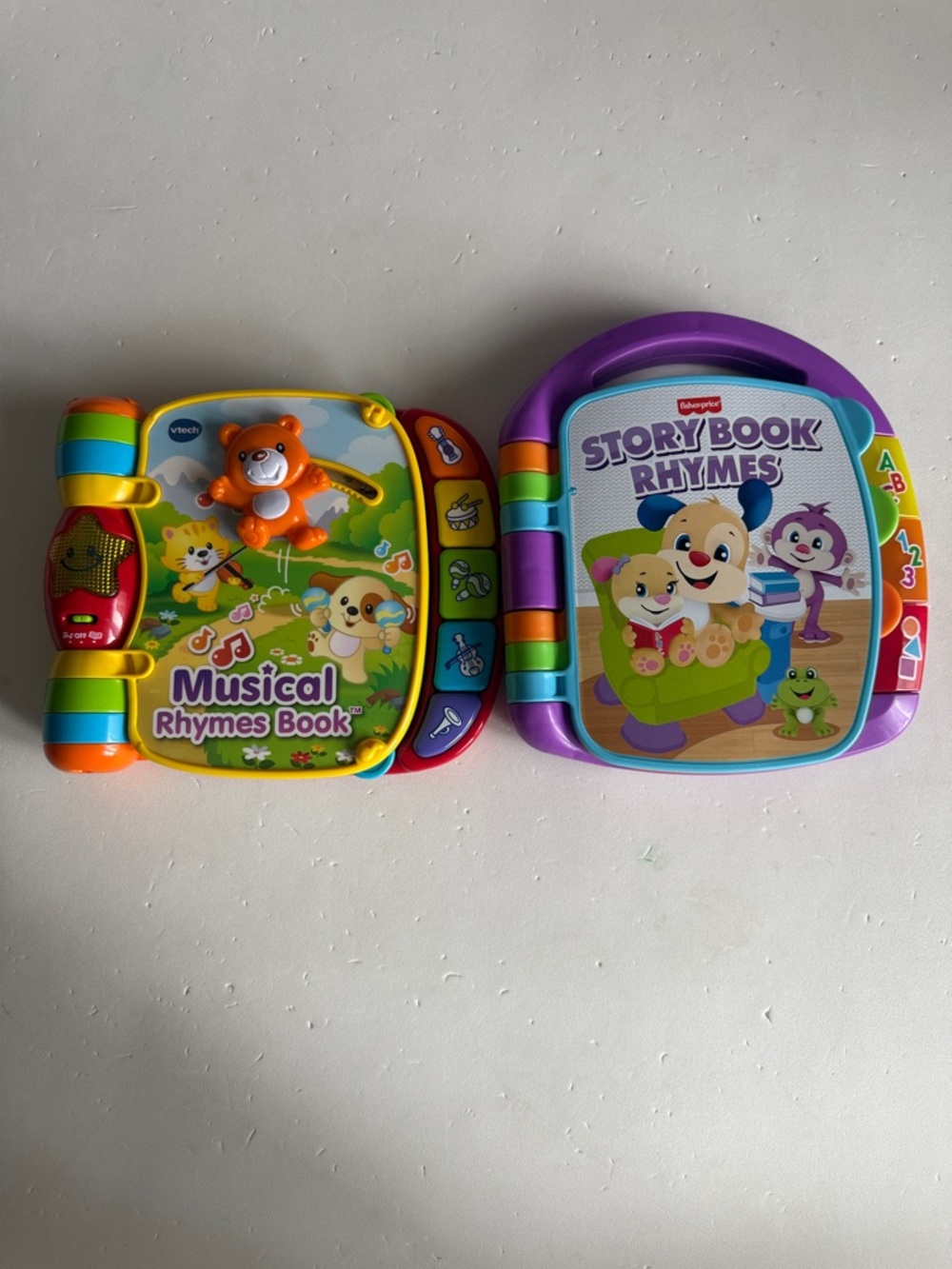 Fisher-Price & Vtech Storybook Rhymes Musical Books